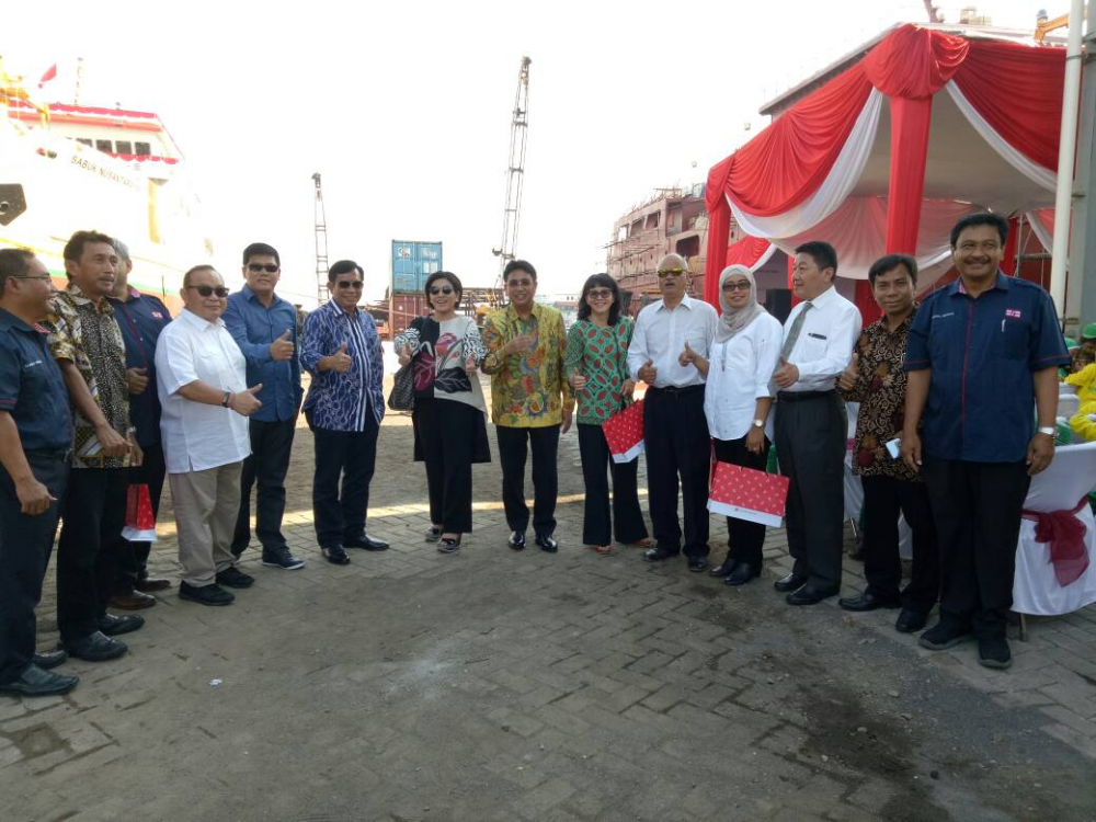 KAPAL-PERINTIS-GT-1200-DILUNCURKAN-DI-SEMARANG 06/06/2017