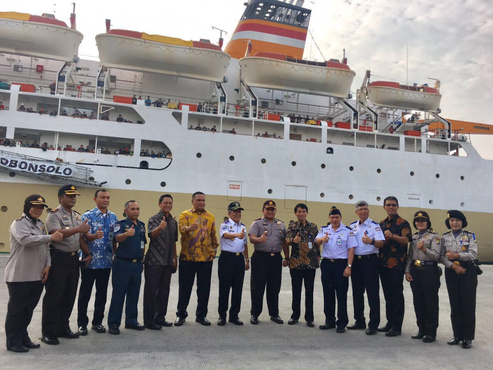 H+11 POSKO ANGKUTAN LAUT LEBARAN KONDUSIF, PENUMPANG MUDIK GRATIS SEPEDA MOTOR TERAKHIR TIBA DI JAKARTA