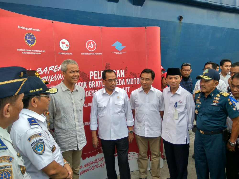 136 PENUMPANG MUDIK GRATIS ARUS BALIK IKUT KAPAL KM MUTIARA SENTOSA III