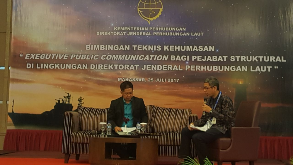 Tingkatkan Kemampuan Penyampaian Informasi, Ditjen Hubla Gelar Bimtek Kehumasan