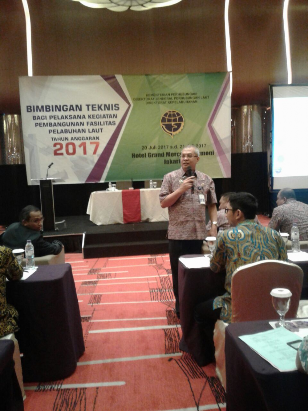PACU PEMBANGUNAN INFRASTRUKTUR PELABUHAN, DITJEN HUBLA TINGKATKAN PROFESIONALITAS SDM