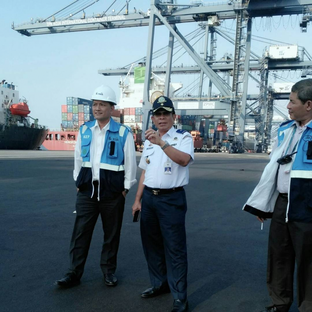KEMENHUB APRESIASI KERJASAMA ANTAR TERMINAL PETI KEMAS TERKAIT MOGOK KERJA SP JICT