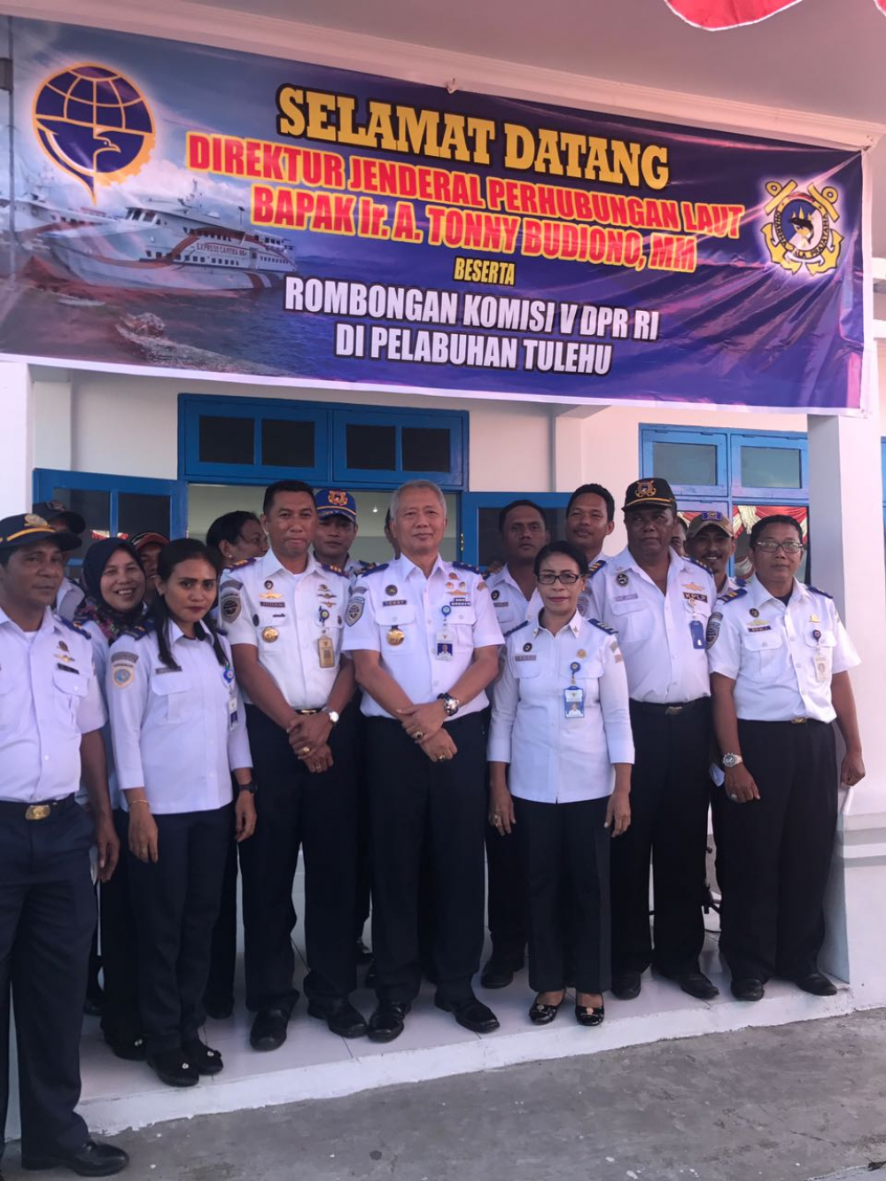 KOMISI V DPR RI APRESIASI PENGEMBANGAN KONEKTIVITAS DI MALUKU 02/08/201
