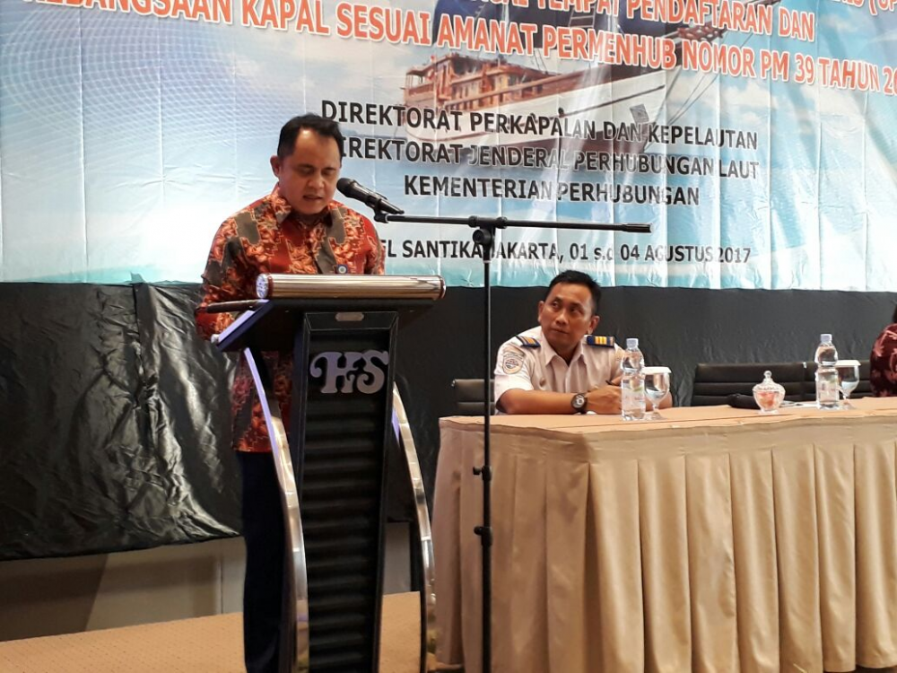 BIMTEK PENDAFTARAN KAPAL ONLINE TINGKATKAN KAPASITAS SDM 01/08/2017