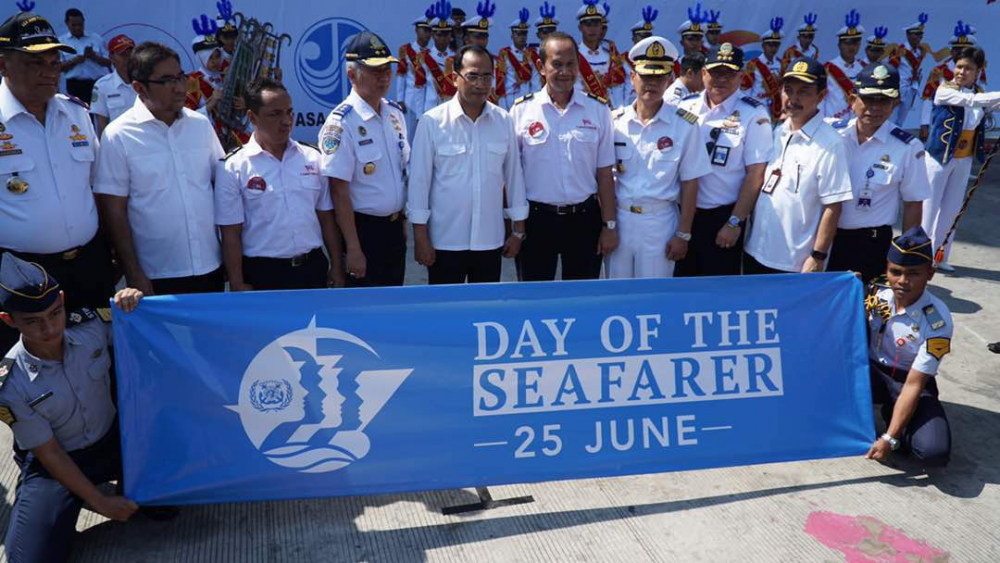 THE GOVERNMENT OF INDONESIA CELEBRATES DAY OF THE SEAFARERS AT HOMECOMING TRAVEL FOR EID AL FITR