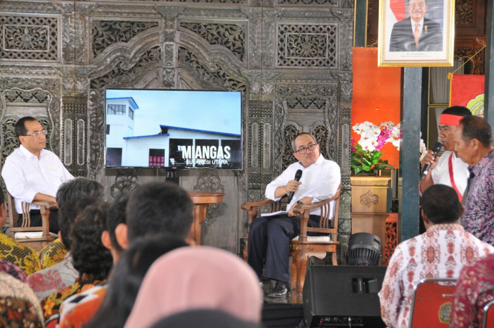 Menhub Sosialisasikan Keberhasilan Pembangunan di Wilayah Indonesia Timur