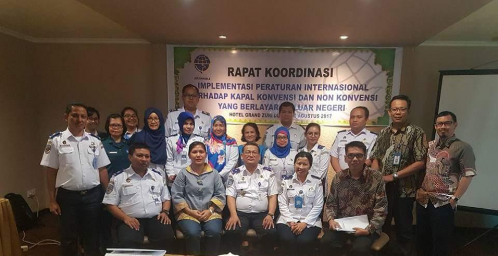 RAKOR KAPAL NON KONVENSI ANGKUTAN LAUT LUAR NEGERI UNTUK KESELAMATAN PELAYARAN