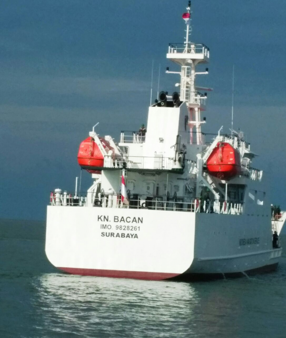 KAPAL NEGARA KELAS I KENAVIGASIAN KN. BACAN SIAP BEROPERASI 14/11/2017