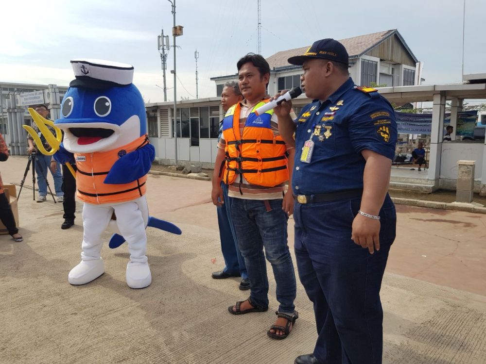 KAMPANYE KESELAMATAN PELAYARAN, KEMENHUB LUNCURKAN MASKOT KESELAMATAN PELAYARAN "SI BOMBANG"