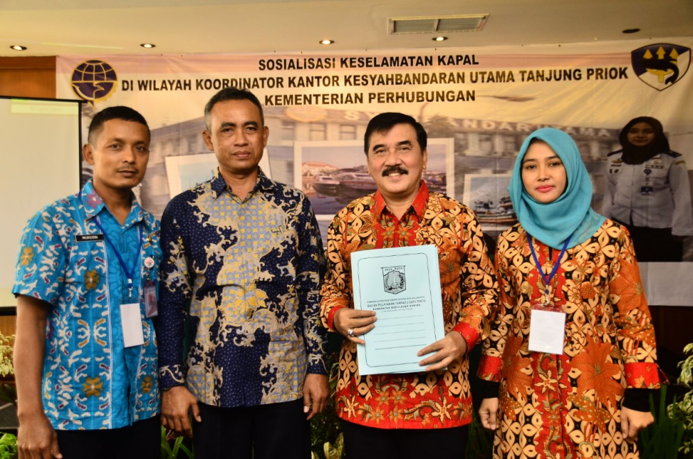 Syahbandar Utama Tanjung Priok Gelar Sosialisasi Keselamatan Kapal 09/