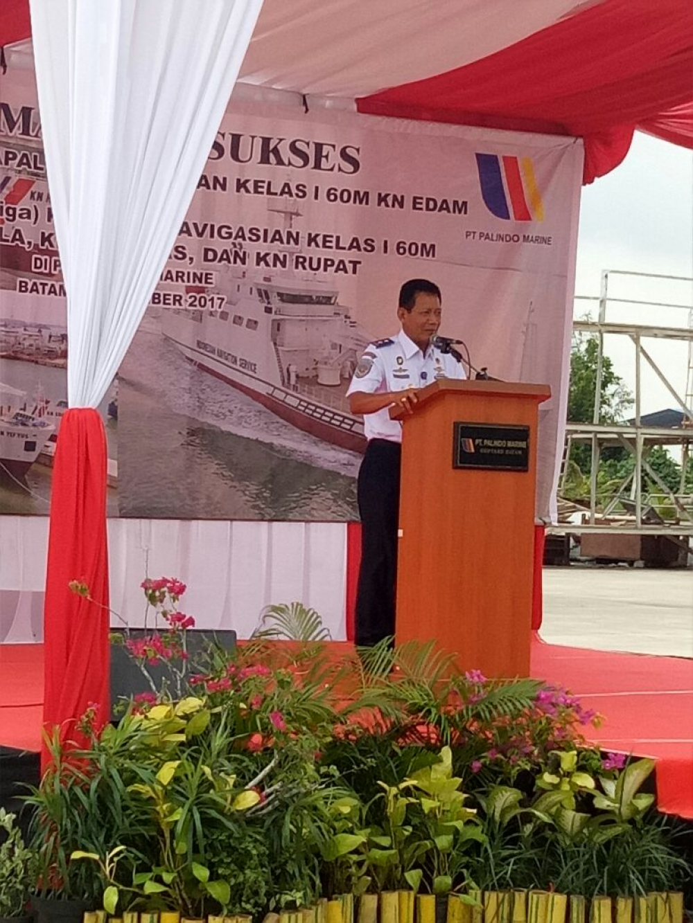 PERKUAT ARMADA KAPAL NEGARA, KEMENHUB LUNCURKAN TIGA KAPAL KENAVIGASIAN KELAS I