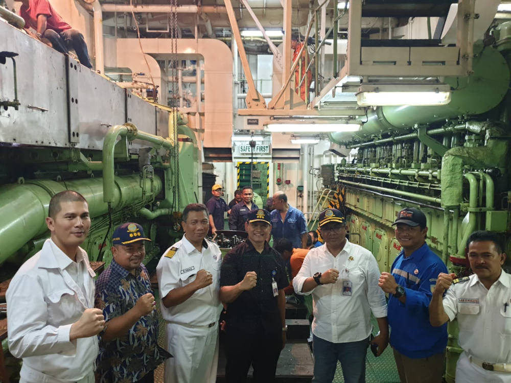 MONITORING ANGKUTAN LAUT NATARU DI PAPUA BARAT, KEMENHUB MINTA PARA PENUMPANG UTAMAKAN KESELAMATAN PELA