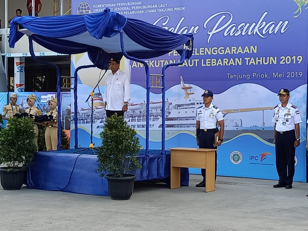 POSKO ANGKUTAN LAUT LEBARAN 2019 DIMULAI. KEMENHUB SIAP KAWAL MUDIK BARENG, ASYIK LANCAR