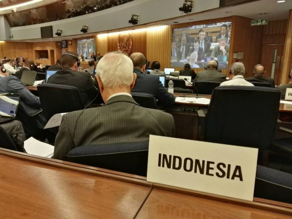 INDONESIA TEGASKAN KOMITMEN TINGKATKAN KESELAMATAN PELAYARAN DI SIDANG INTERNATIONAL MARITIM ORGANIZATIO