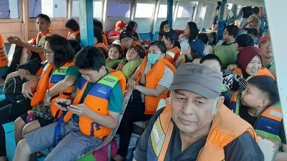 MUSIM LIBUR LEBARAN TIBA, RIBUAN WISATAWAN BERLIBUR KE KEPULAUAN SERIBU