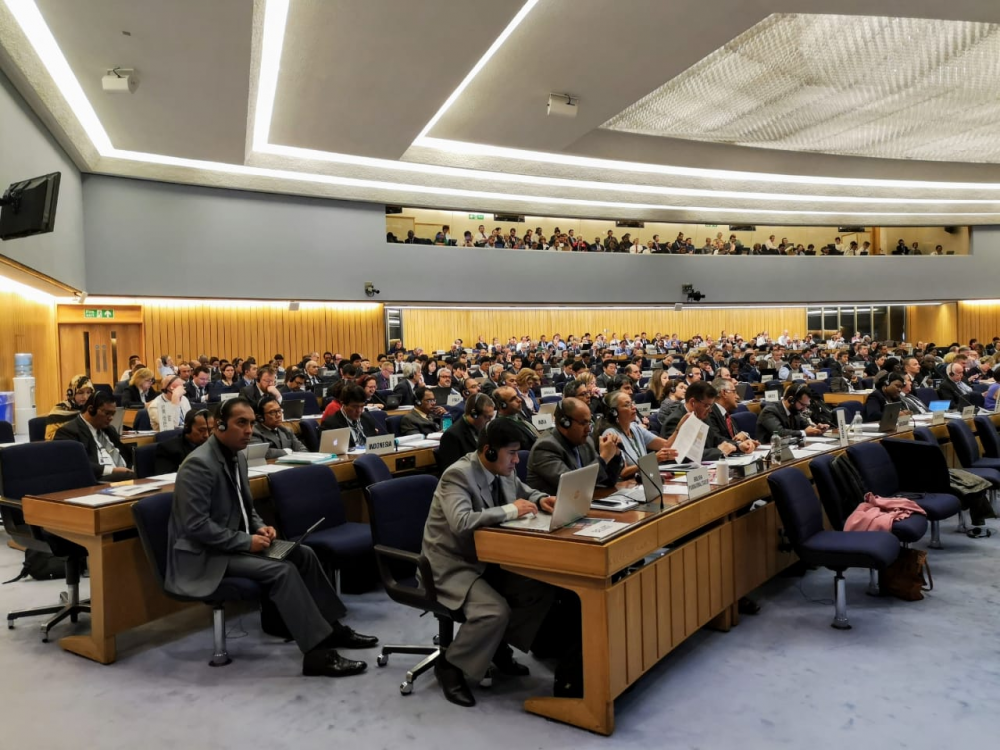 KAWAL KEPENTINGAN INDONESIA DI BIDANG PERLINDUNGAN LINGKUNGAN MARITIM, INDONESIA HADIRI SIDANG IMO MEPC