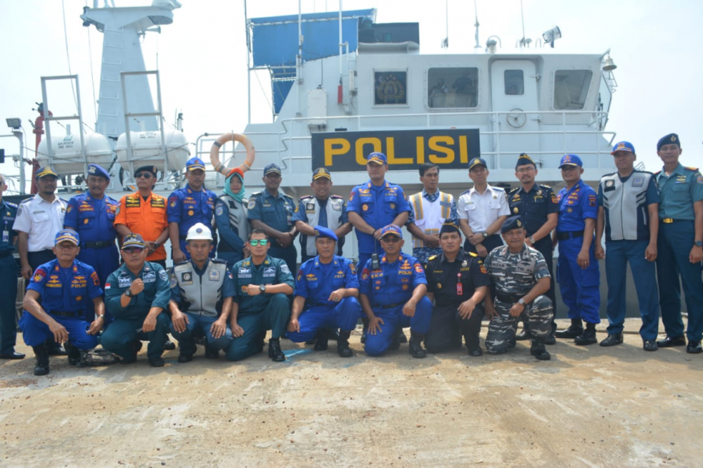 UNSUR MARITIM PELABUHAN TANJUNG EMAS GELAR PATROLI BERSAMA 16/05/2019