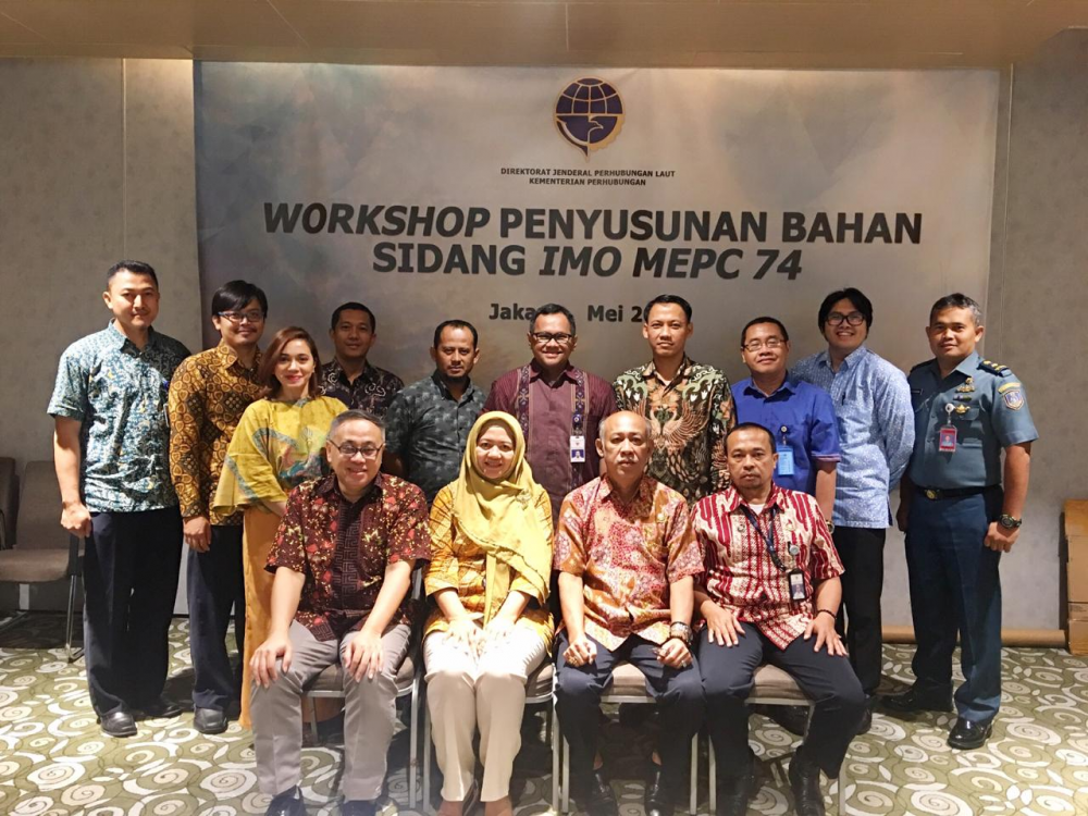 KEMENHUB GELAR WORKSHOP PERSIAPAN DELRI MENGHADIRI SIDANG IMO MEPC 04/0