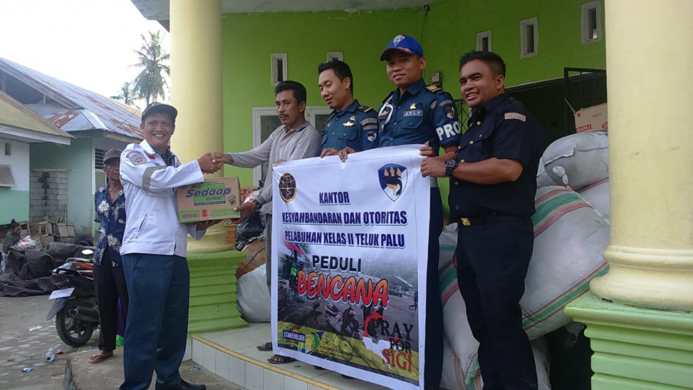 KEMENHUB GALANG AKSI PEDULI KEMANUSIAAN KORBAN BANJIR DI WILAYAH SIGI SULAWESI TENGAH