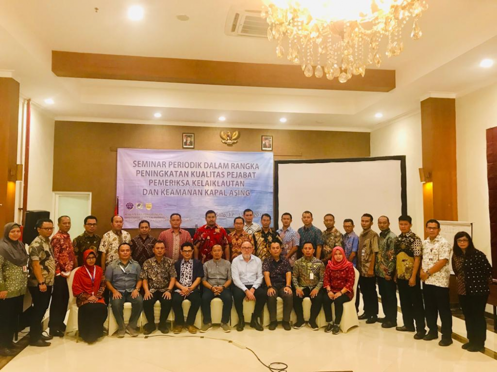 TINGKATKAN PROFESIONALISME PETUGAS PSCO, KEMENHUB SELENGGARAKAN SEMINAR PERIODIK PEJABAT PEMERIKSA KELAI