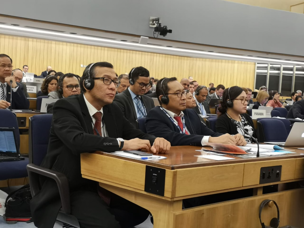 PADA SIDANG DEWAN IMO KE 122, INDONESIA TUNJUKAN PERAN AKTIFNYA SEBAGAI NEGARA KEPULAUAN TERBESAR DI DUN