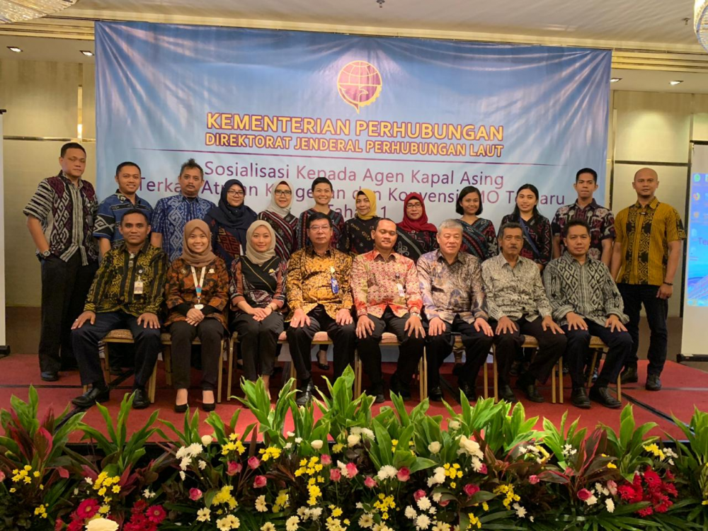 KEMENHUB SOSIALISASIKAN ATURAN KEAGENAN DAN KONVENSI IMO KEPADA AGEN KAPAL ASING