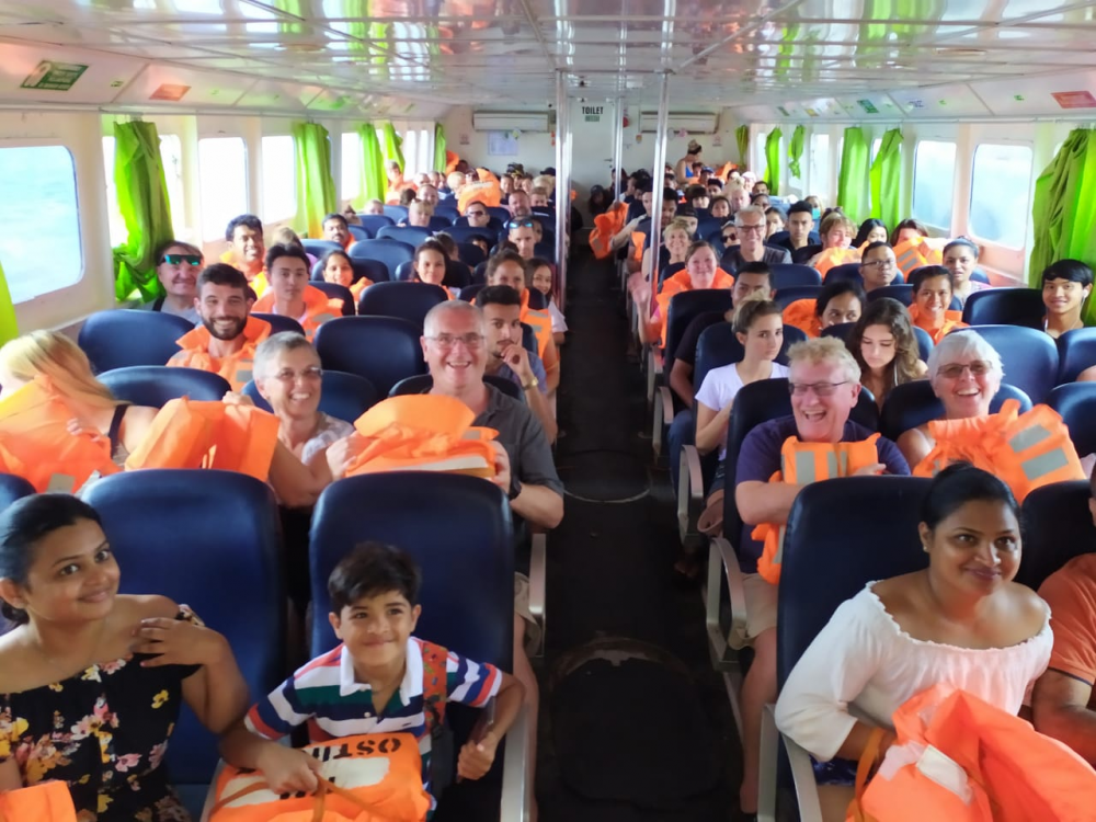 UPP PEMENANG CATAT KENAIKAN JUMLAH KUNJUNGAN WISATAWAN DARI BALI DENGAN KAPAL SPEEDBOAT PASCA GEMPA LOMB
