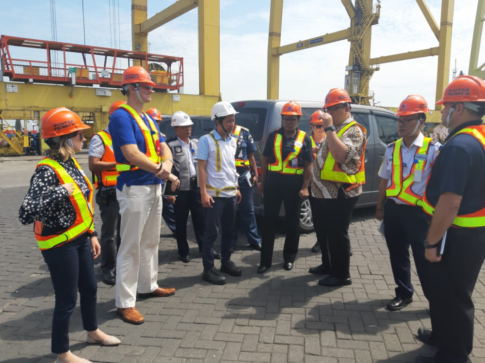 US COAST GUARD APRESIASI IMPLEMENTASI ISPS CODE DI PELABUHAN TANJUNG EMAS DAN BANTEN