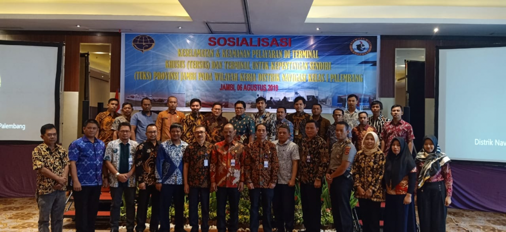 TINGKATKAN PEMAHAMAN PENTINGNYA SBNP DAN ALUR PELAYARAN, DISTRIK NAVIGASI KELAS I PALEMBANG GELAR SOSIAL