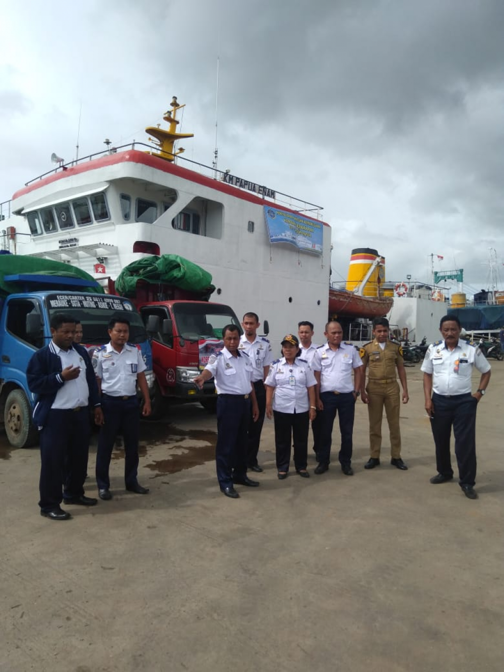 KEMENHUB KERAHKAN KAPAL ANGKUT BANTUAN KEMANUSIAAN UNTUK KORBAN KEBAKARAN PASAR ASGON PAPUA