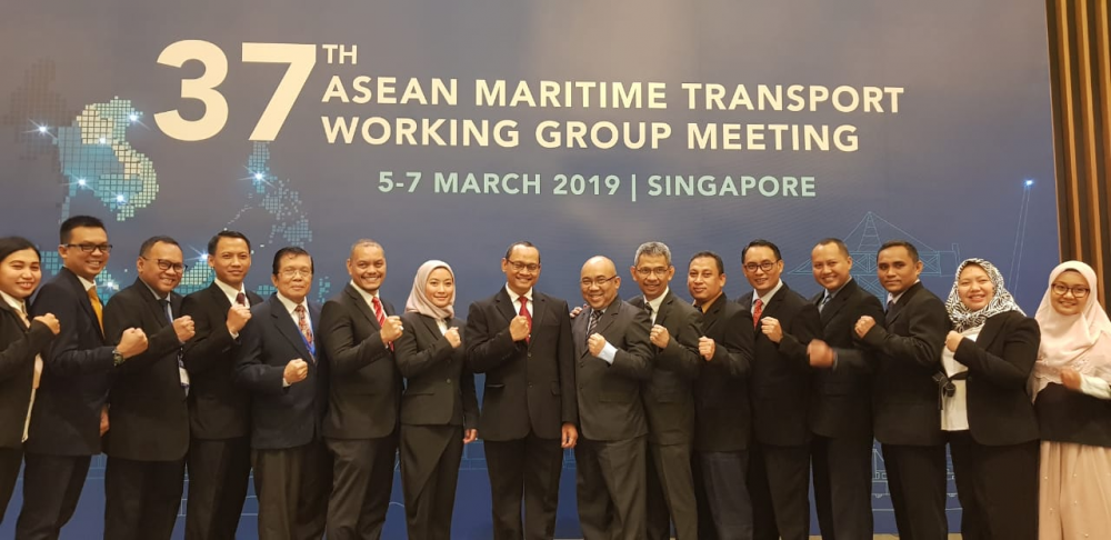 SIDANG ASEAN MTWG KE-37 DI SINGAPURA, INDONESIA BAHAS KONEKTIVITAS DAN PERKEMBANGAN TRANSPORTASI LAUT