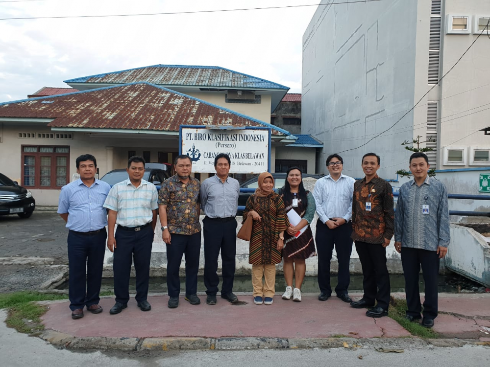 DITJEN HUBLA LAKUKAN AUDIT DAN REVIEW ATAS PENDELEGASIAN TUGAS STATUTORIA PT. BKI DI KANTOR CABANG SEMAR