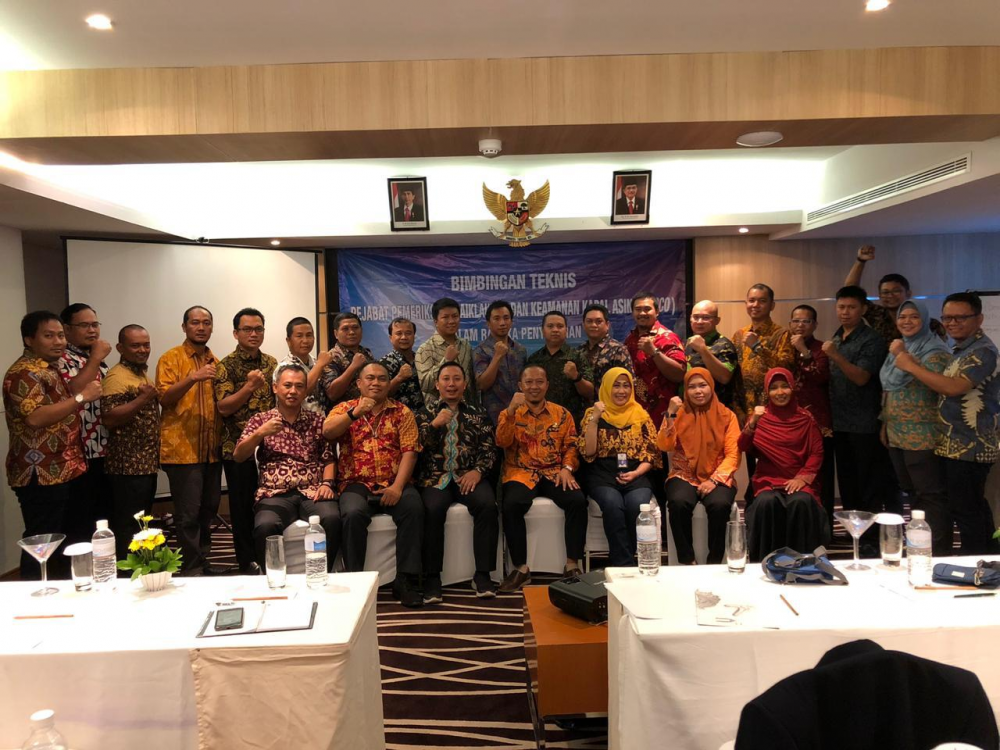 TINGKATKAN KEMAMPUAN SDM TERKAIT KESELAMATAN PELAYARAN, DITJEN HUBLA GELAR BIMTEK BAGI PETUGAS PSCO