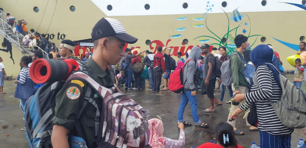 OPERASIONAL PELABUHAN DI WILAYAH PAPUA DAN PAPUA BARAT KEMBALI NORMAL PASCA UNJUK RASA