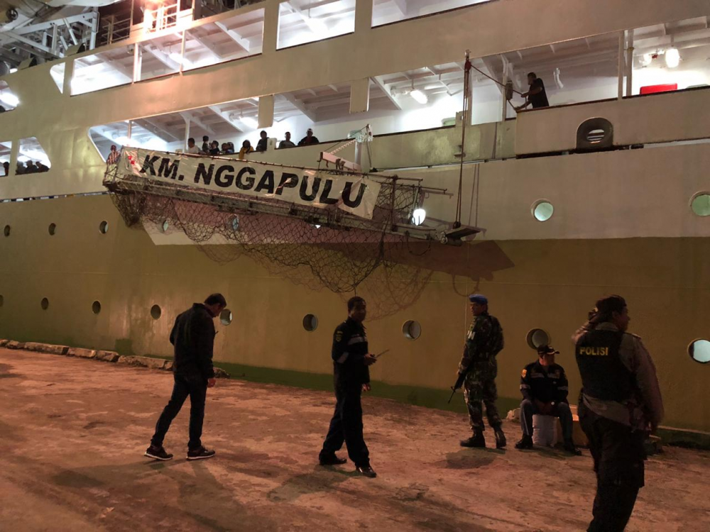 OPERASIONAL PELABUHAN FAK FAK NORMAL KEMBALI PASCA KERICUHAN 22/08/2019