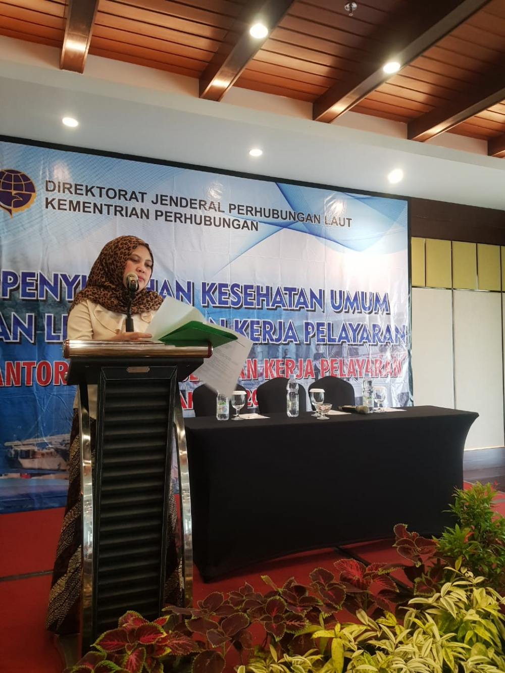 BKKP BERIKAN PENYULUHAN KESEHATAN KERJA PELAYARAN DI BANYUWANGI 21/08/2