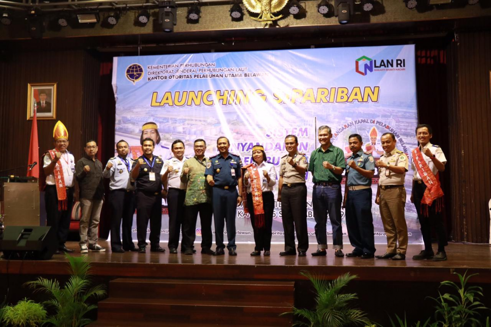 TINGKATKAN PELAYANAN, KEMENHUB LUNCURKAN APLIKASI PENYANDARAN KAPAL “SIPARIBAN