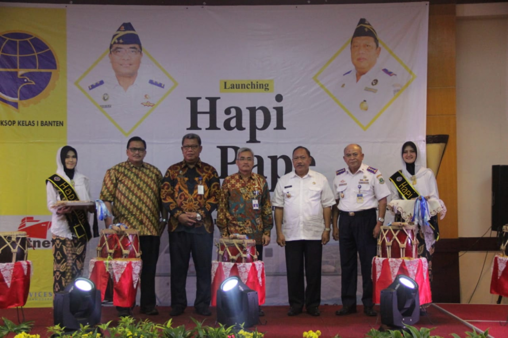 OPTIMALISASI PELAYANAN INAPORTNET, KSOP BANTEN LUNCURKAN APLIKASI HAPI PAPE
