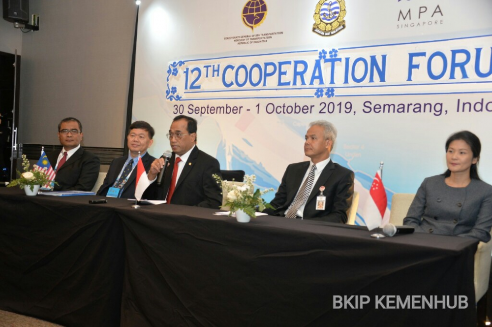 JADI TUAN RUMAH 12TH COOPERATION FORUM, MENHUB KITA FOKUS PADA KESELAMATAN PELAYARAN DAN PERLINDUNGAN L