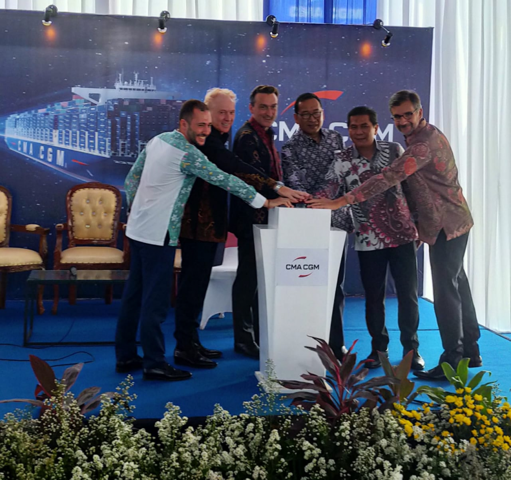 CMA CGM INLAND SERVICES (CCIS) DEPOT MARUNDA RESMI BEROPERASI 30/09/201