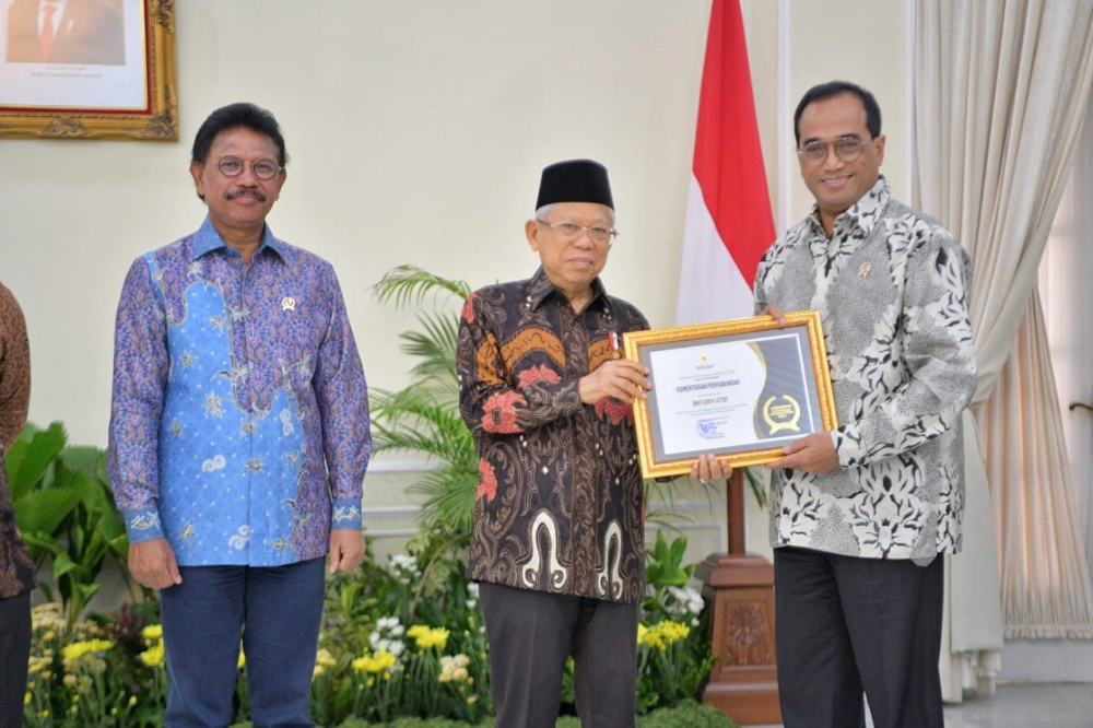 Kemenhub Raih Kategori Informatif Dalam Anugerah Keterbukaan Informasi Publik 2019