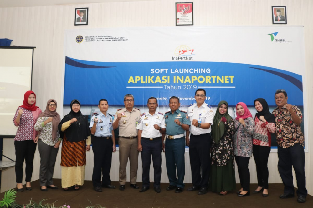 SETELAH PELABUHAN PANGKAL BALAM, KALI INI GILIRAN KSOP KELAS II TERNATE TERAPKAN INAPORTNET DI PELABUHAN