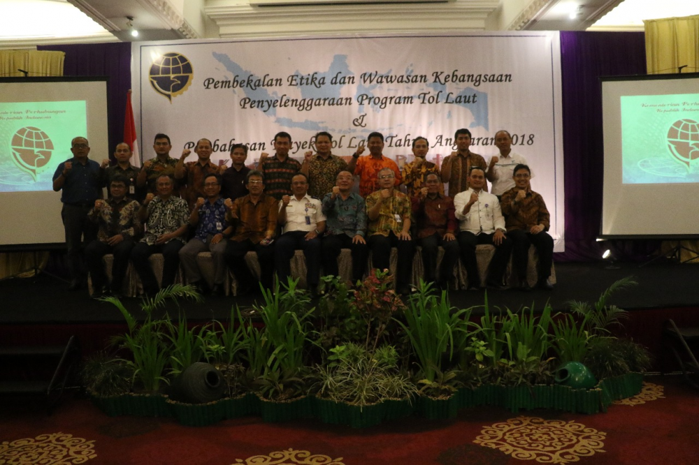 EVALUASI PENYELENGGARAAN TOL LAUT, KEMENHUB GELAR FGD WAWASAN KEBANGSAAN