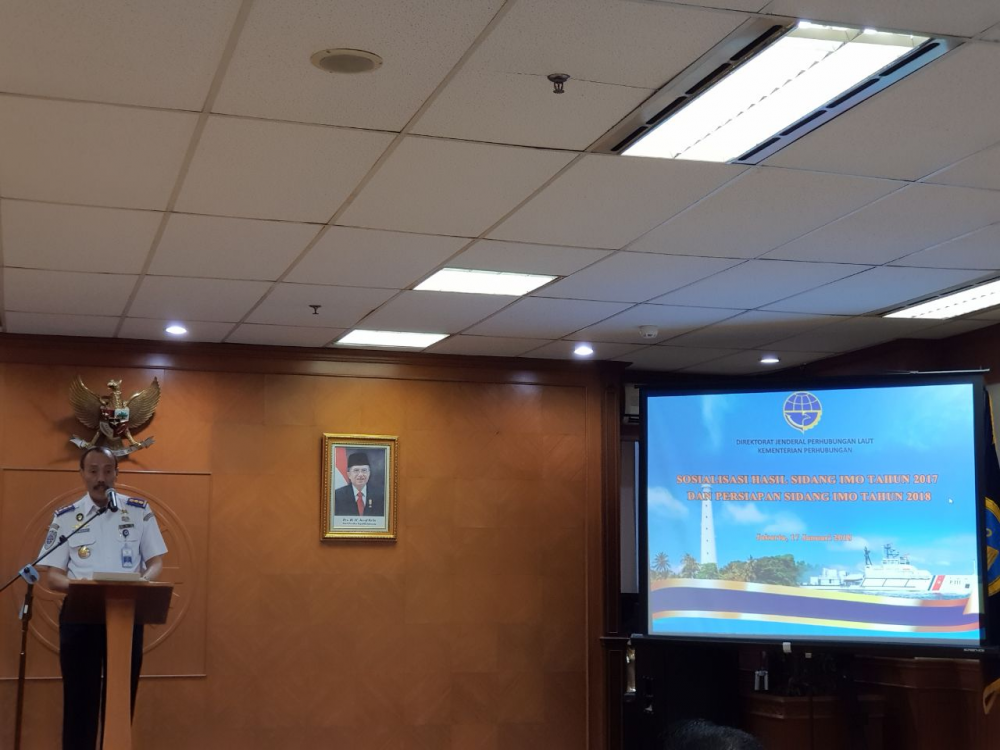 MENJADI ANGGOTA DEWAN IMO, INDONESIA KOMITMEN KEMBALIKAN KEJAYAAN MARITIM NUSANTARA DAN WUJUDKAN INDONES