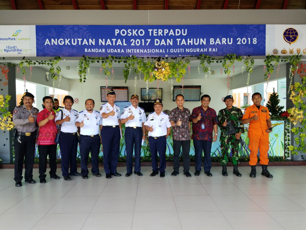 PENYELENGGARAAN ANGKUTAN NATAL 2017 DAN TAHUN BARU 2018 DI BALI BERJALAN LANCAR DAN AMAN