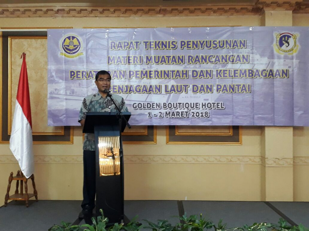 KEMENHUB INISIASI RAPAT TEKNIS PENYUSUNAN MATERI MUATAN RPP SERTA KELEMBAGAAN PENJAGAAN LAUT DAN PANTAI