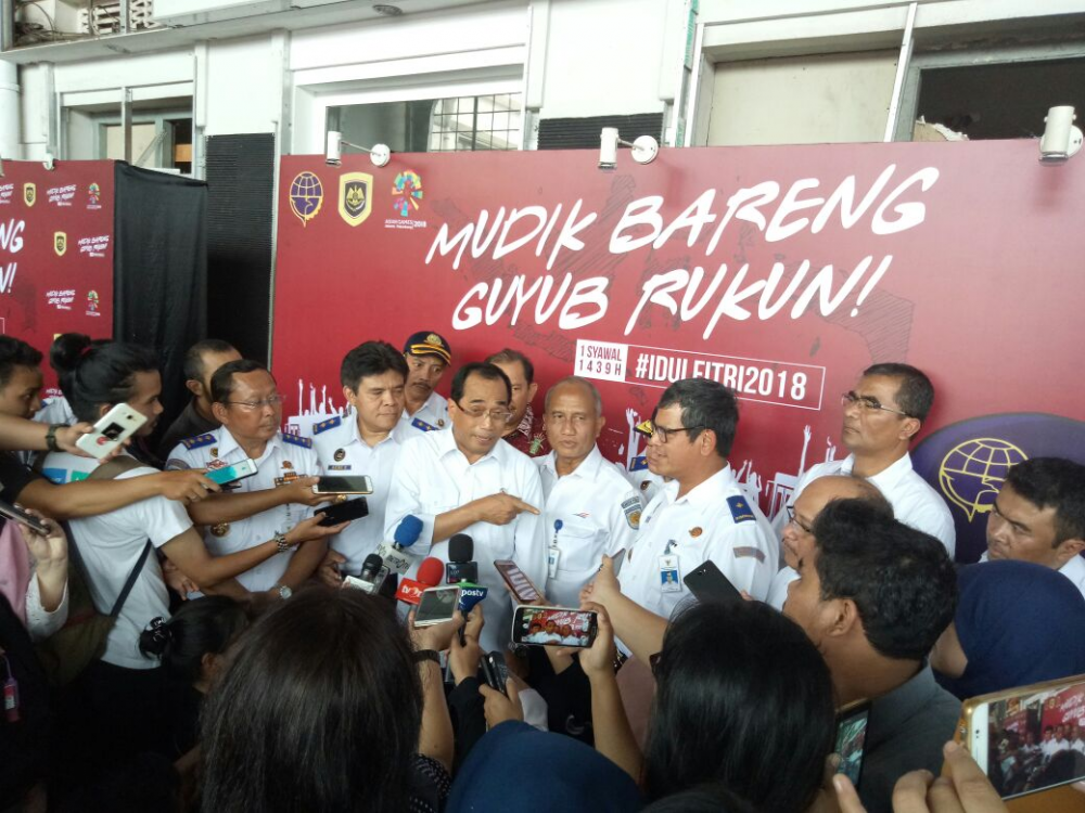 KEMENHUB KEMBALI GELAR MUDIK GRATIS SEPEDA MOTOR DENGAN KAPAL LAUT TAHUN 2018