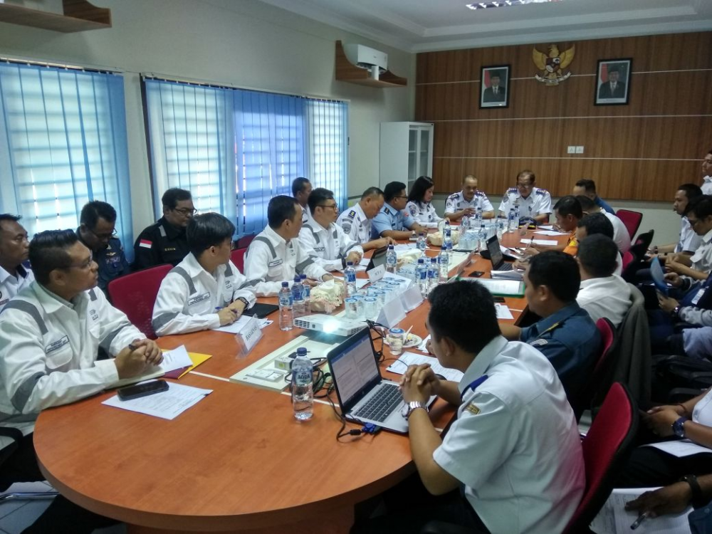 INDONESIA DAN SINGAPURA BAHAS SOP PENANGANAN KECELAKAAN KAPAL YANG MELINTASI JALUR PELAYARAN BATAM DAN