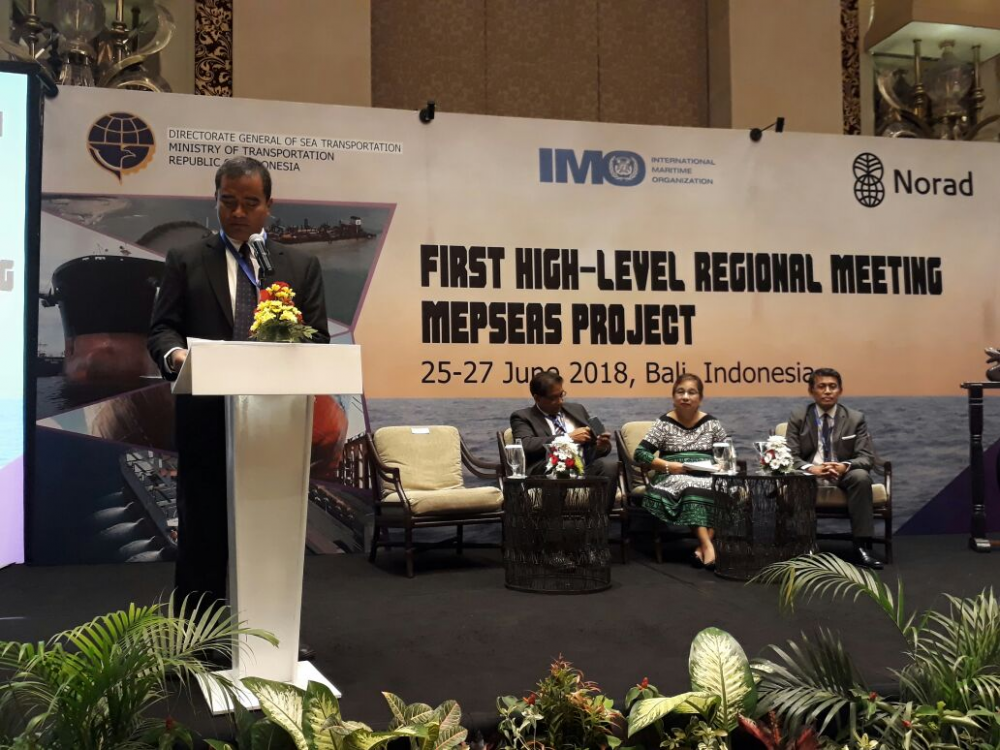 INDONESIA MENJADI TUAN RUMAH PERTAMA PERTEMUAN REGIONAL PERLINDUNGAN LINGKUNGAN MARITIM DI KAWASAN ASIA