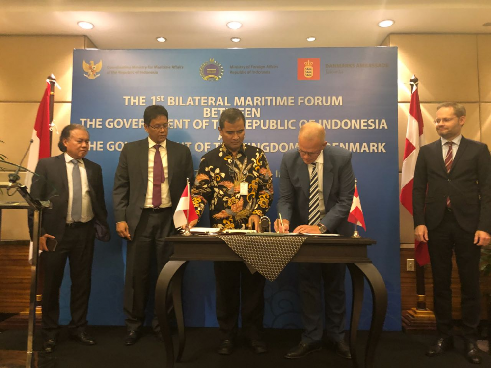 INDONESIA DAN DENMARK SALING AKUI SERTIFIKAT KEPELAUTAN 07/09/2018